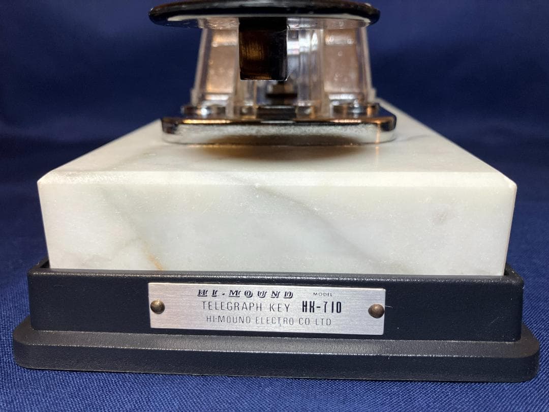 ハイモンド HK-710 大理石電鍵 & MAX モールス ME-20 発振器