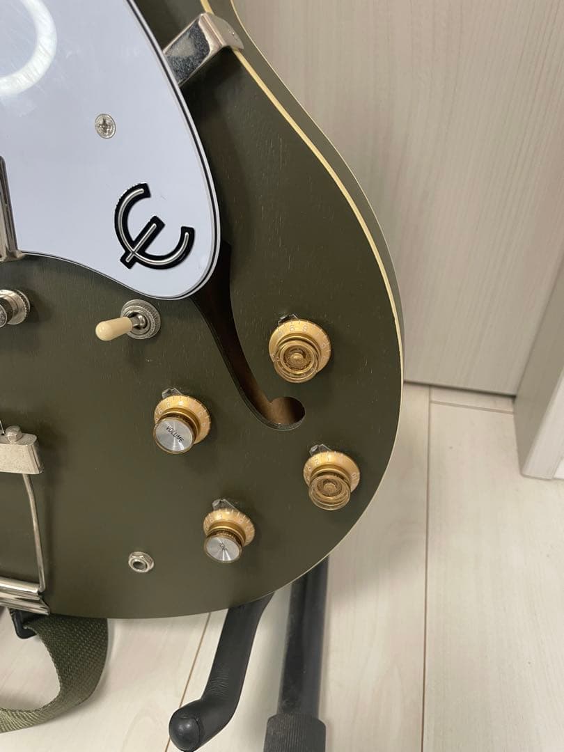 【だっち】Epiphone Casino Worn Olive Drab