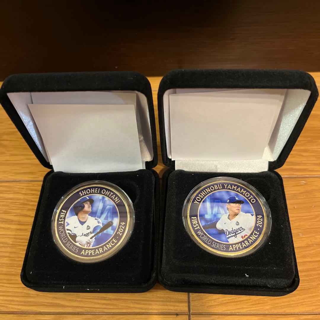 2024個限定　大谷翔平・山本由伸 メダルセット