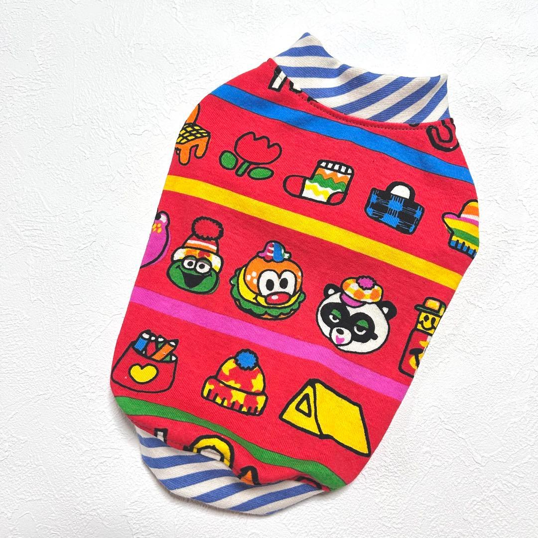 mugicha ●犬服●ハンドメイド 胴36 NO.707