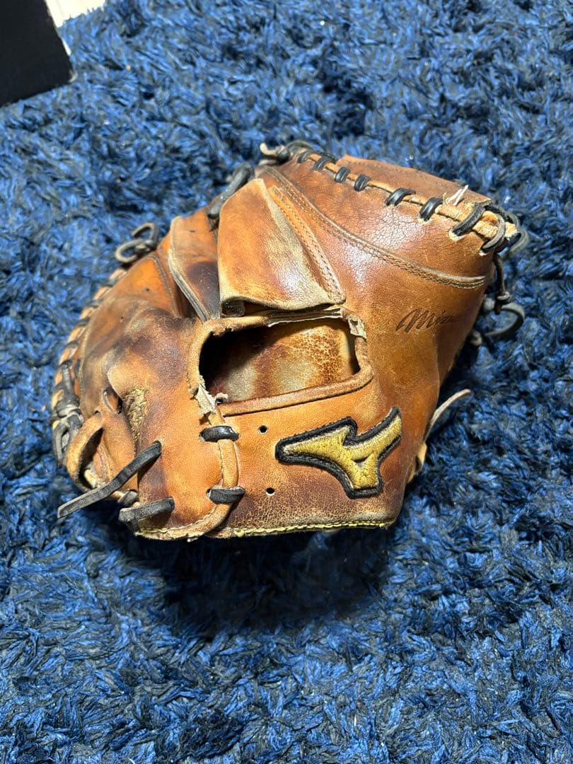 しげミズノ 硬式グローブ ブラウン