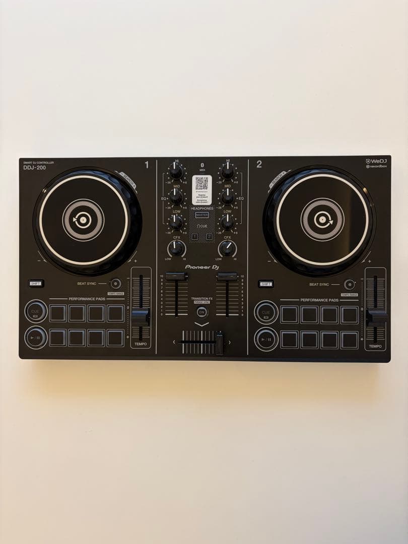 【美品】Pioneer DJ DDJ-200 DJコントローラー