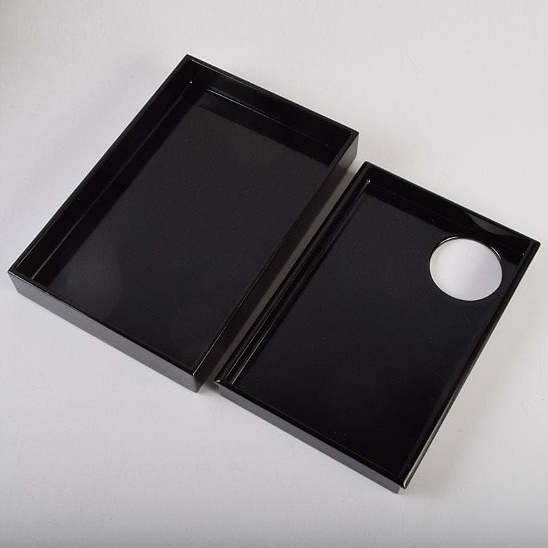 茶道具　岡本陽斉作　七宝蒔絵　利休茶箱　棗など　八点一式　共箱　U　R9271B