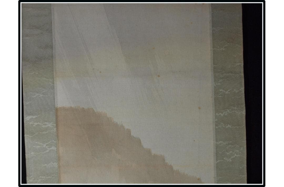 古民家整理品　日本江戸時代肉筆掛け軸そ※激安骨董品 X1134C16-9