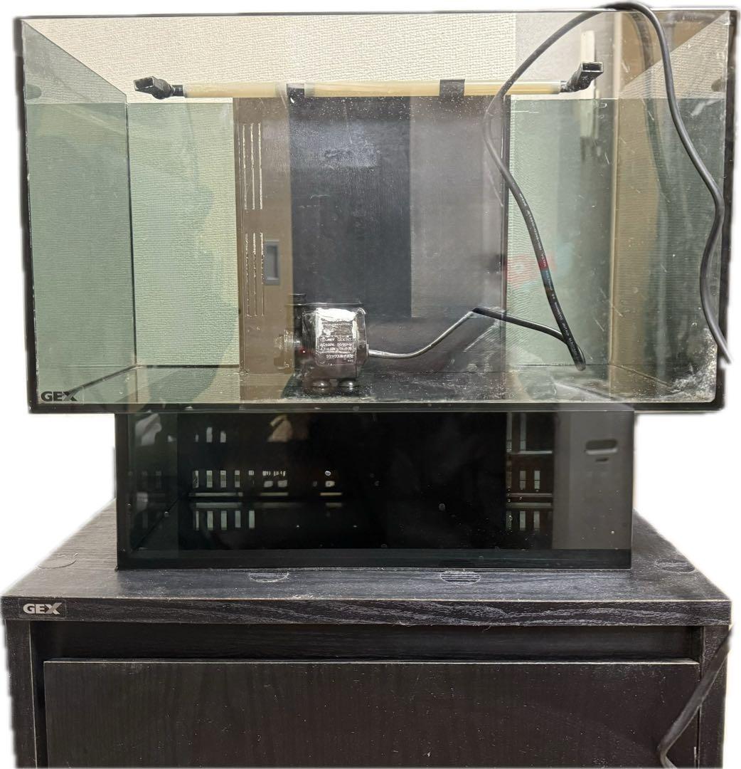 ※直接受け渡しのみ グラステリアags 450 本体　水槽台セット