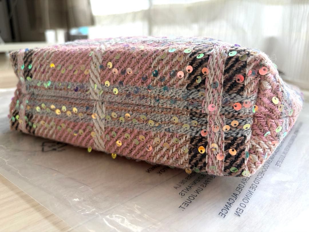 【希少1点のみ】シャネル VIP限定 非売品 ツイード トートバッグ ピンク