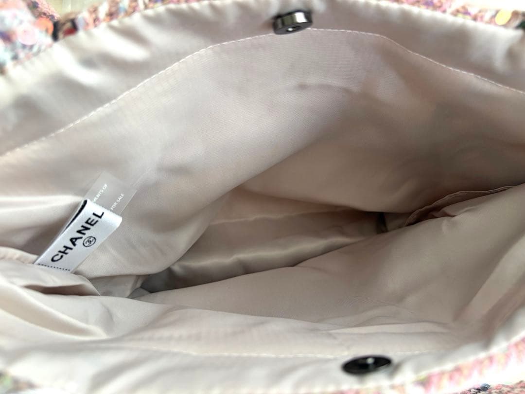 【希少1点のみ】シャネル VIP限定 非売品 ツイード トートバッグ ピンク