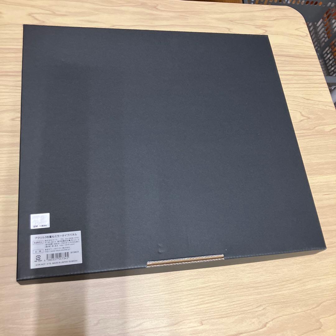 《新品》進撃の巨人（進撃の巨塔アクリル3枚重ねミラータイプパネル）