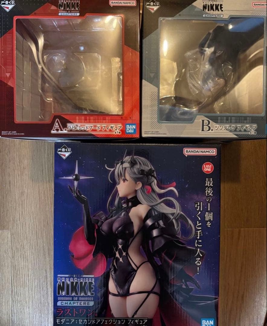 一番くじ 勝利の女神 ニケ NIKKE CHAPTER6 フィギュア　コンプ