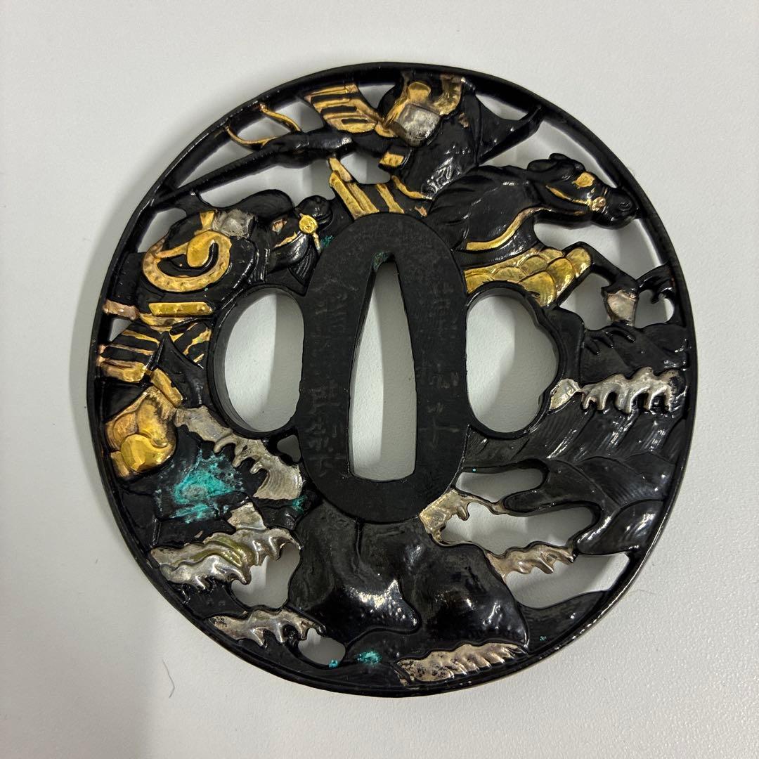 伝統的な日本の鍔 5点セット