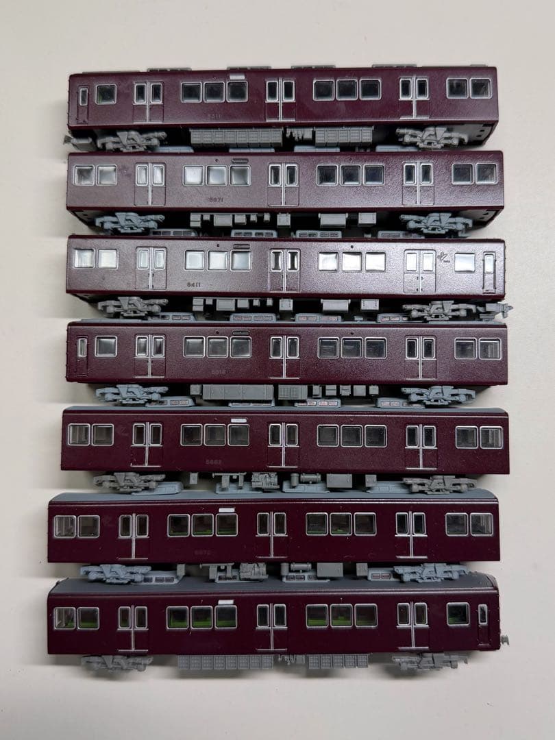 阪急5300系7両フル編成/5311.5300編成等/鉄コレ/上級者向け