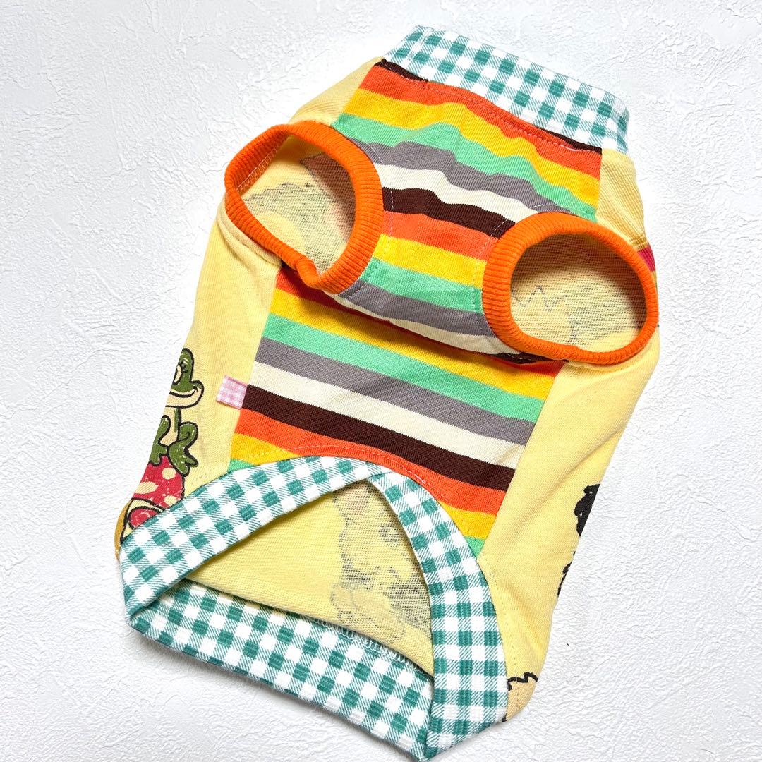 mugicha  ●犬服●ハンドメイド 胴38 NO.721