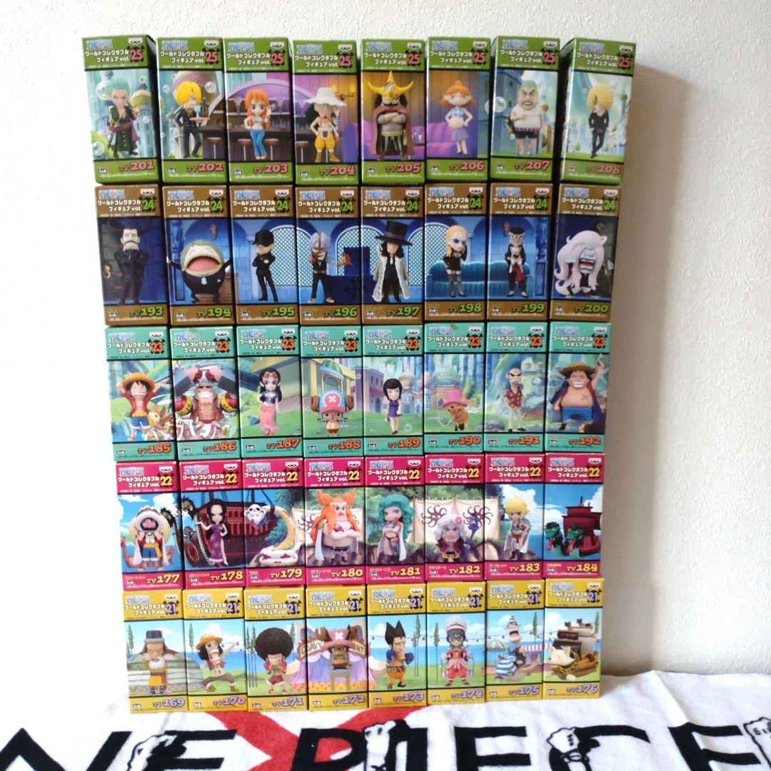ワンピース　ワールドコレクタブルフィギュア　Vol.16〜30 29は無し