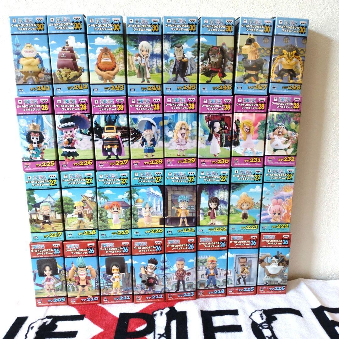 ワンピース　ワールドコレクタブルフィギュア　Vol.16〜30 29は無し
