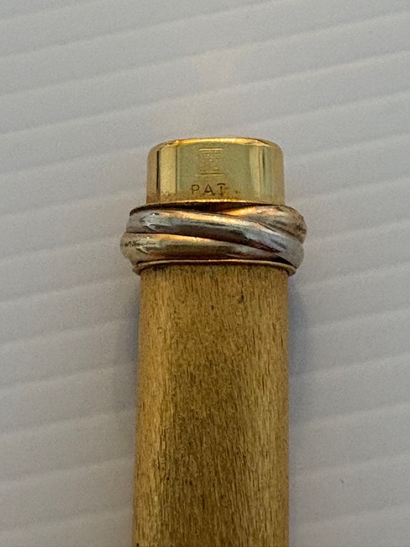 カルティエ　トリニティ　ゴールド ボールペン