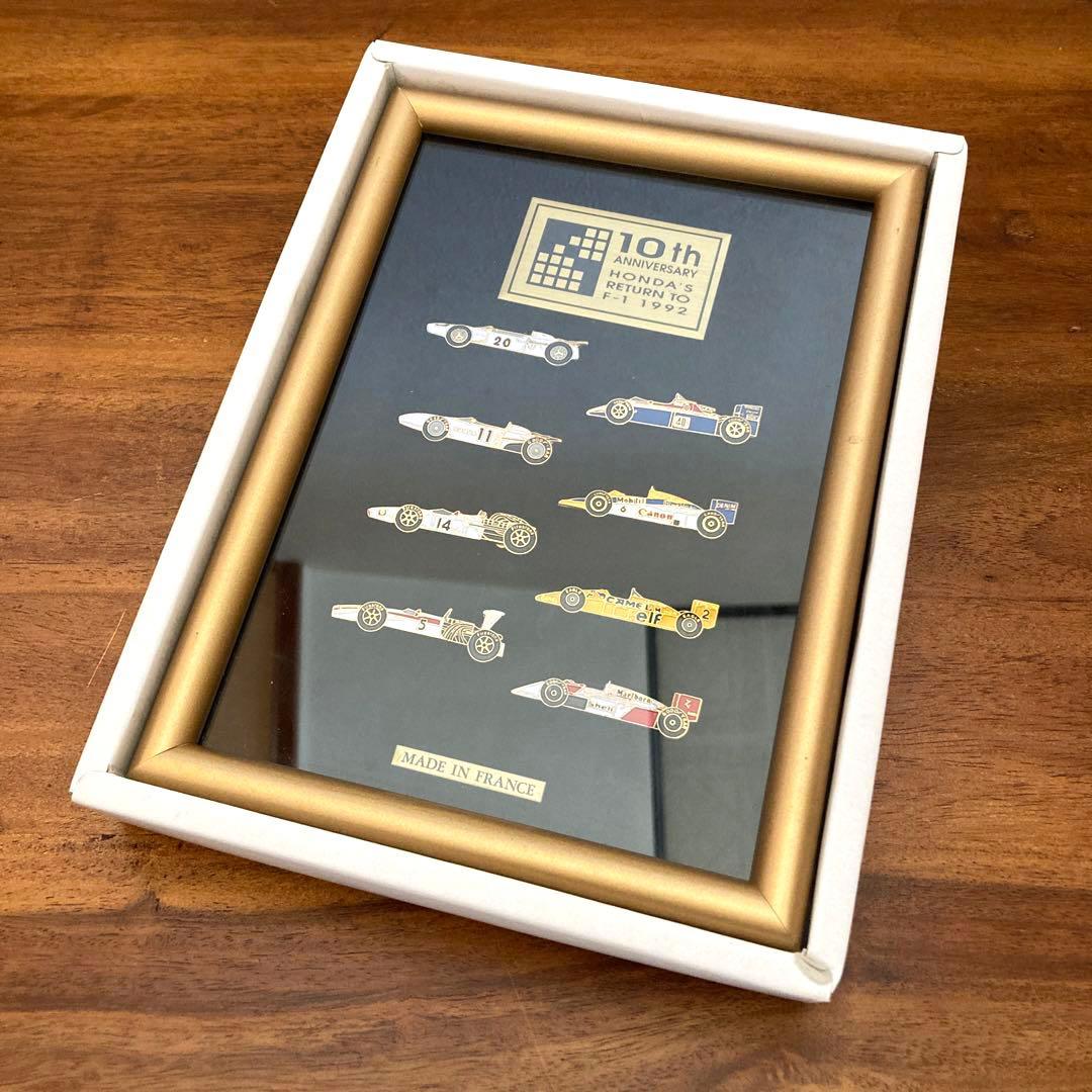 【新品・箱付き】 HONDA F1復帰 10周年 記念ピンズセット 箱付き