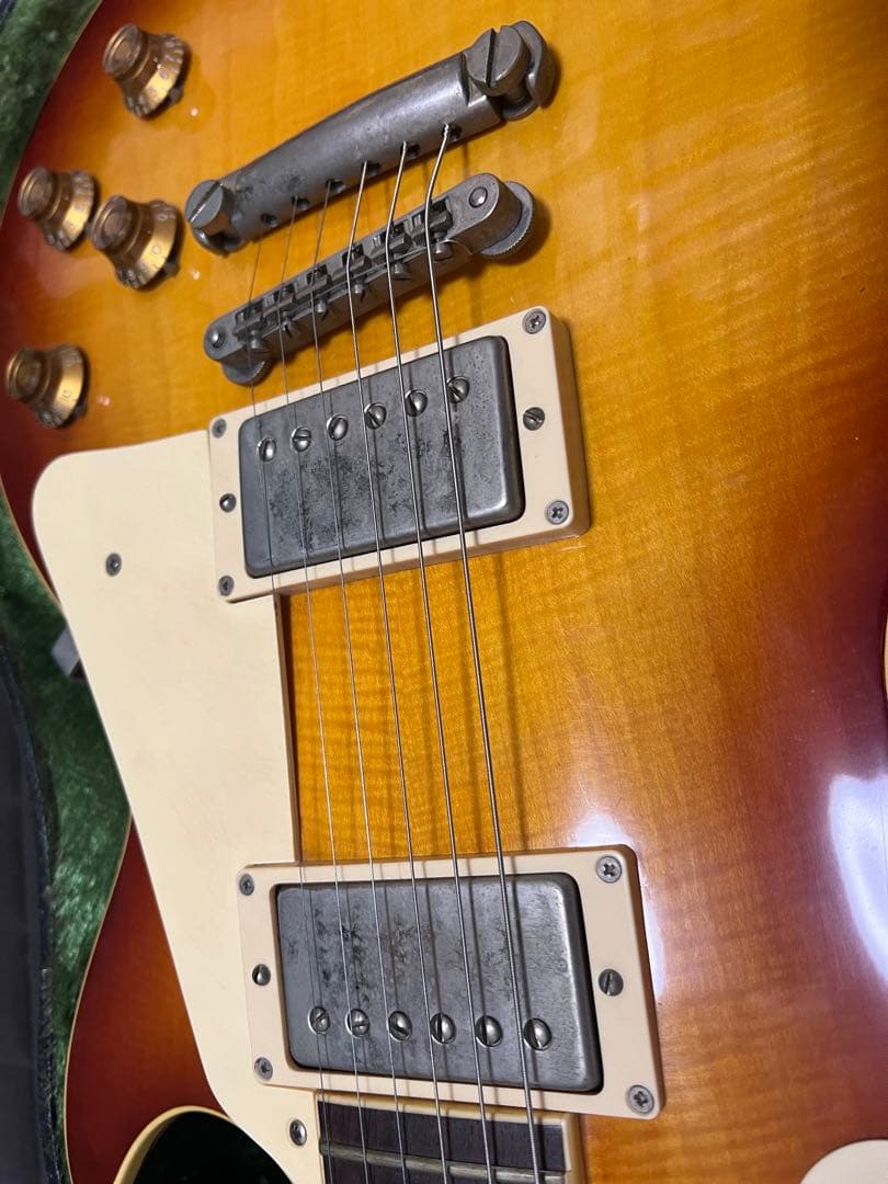 プレミアム ヴィンテージ ギター グレコ EGF850(古いがハードケース付き)