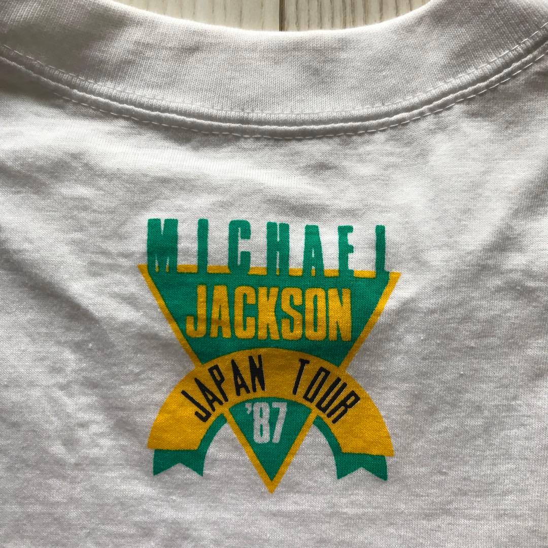 24デッドストック マイケルジャクソン 1987年物ビンテージ Tシャツ