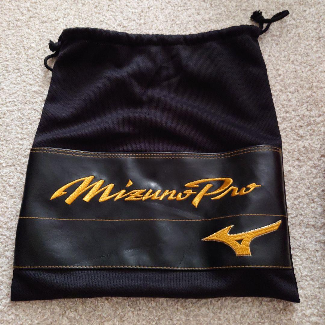 Mizuno Pro 軟式グローブ オレンジ