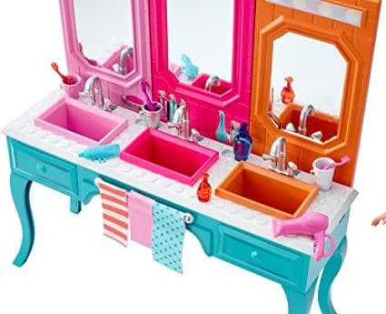 【セール】 バービー人形用 洗面台セット Barbie BATH VANITY