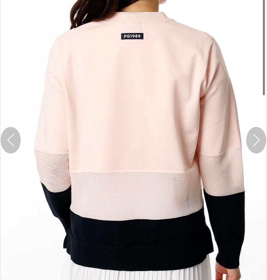 pearlygajes パーリーゲイツ クルーネックニット ロゴスカート