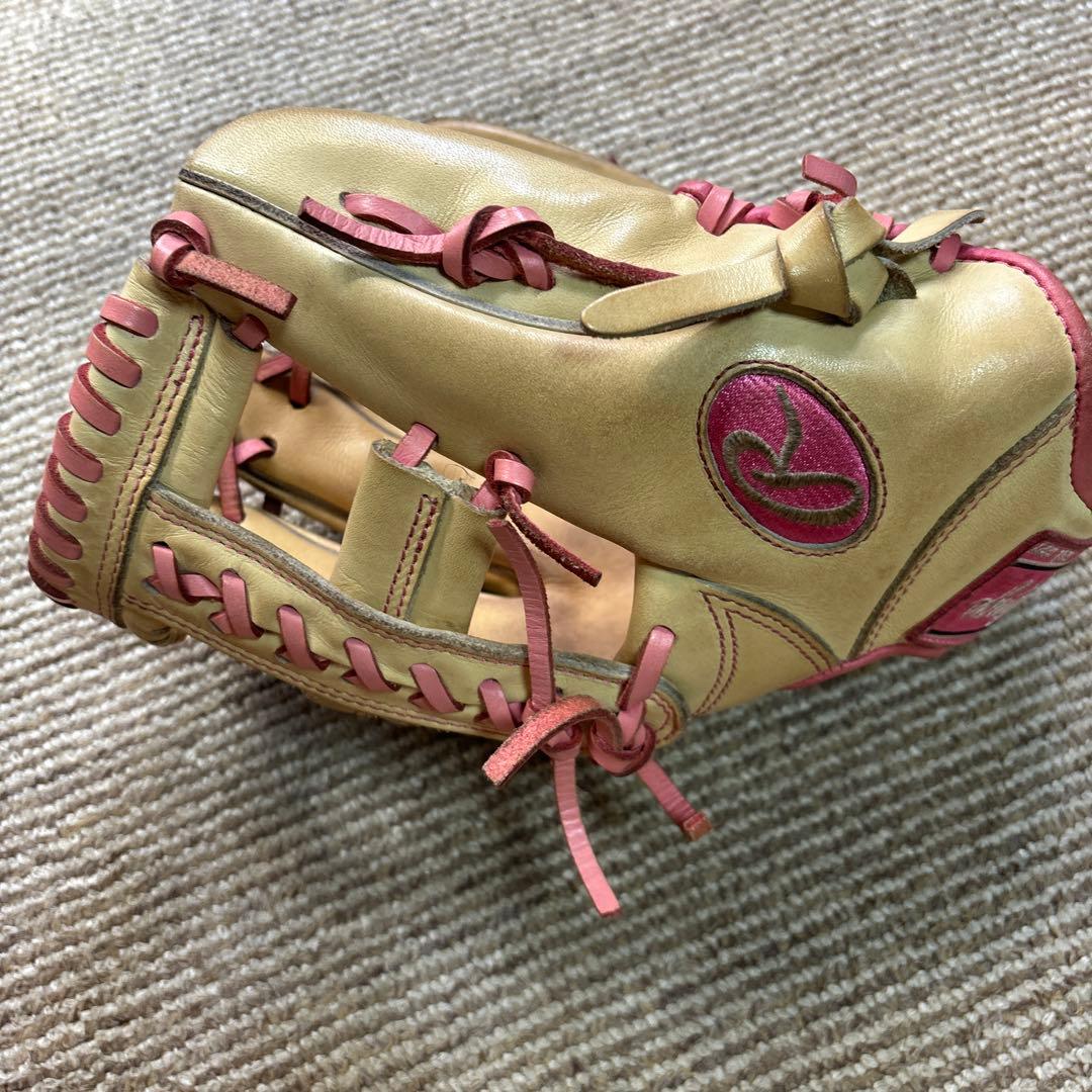 ローリングス野球軟式用グローブ キャメル 岡本和真モデル