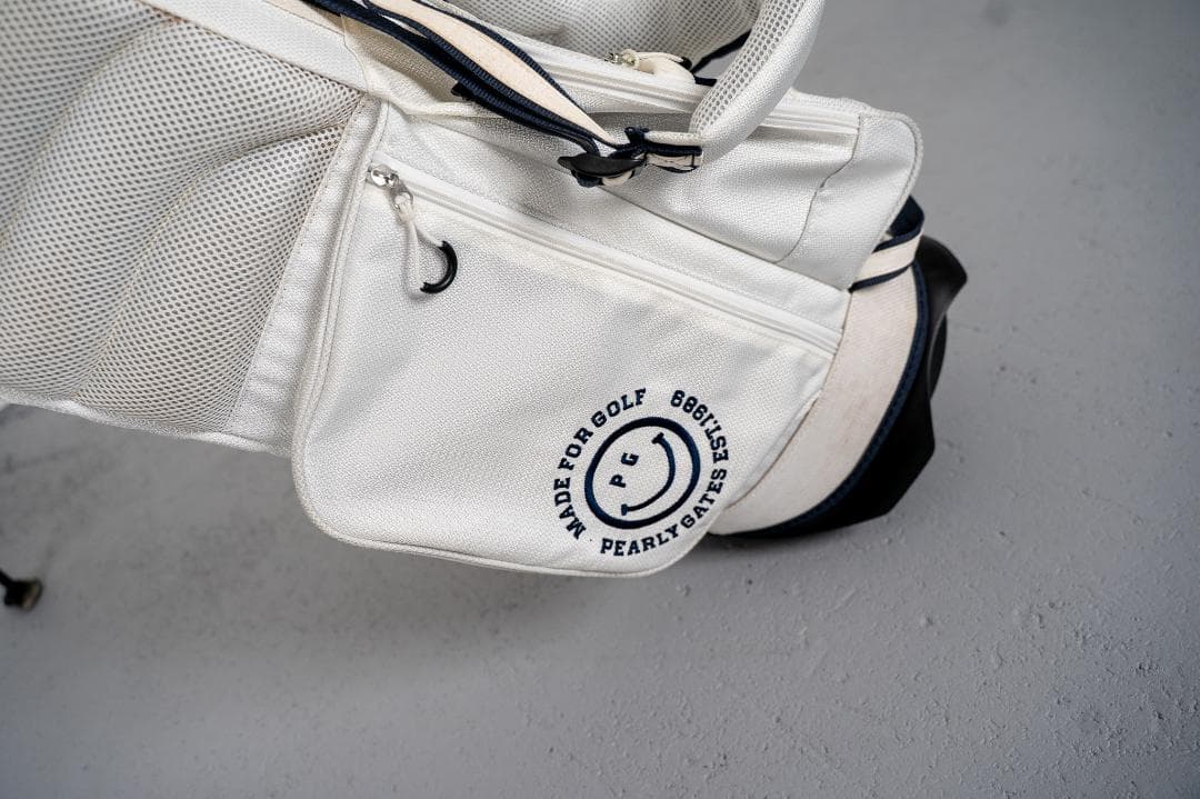 パーリーゲイツゴルフバッグ・キャディバッグ ホワイト