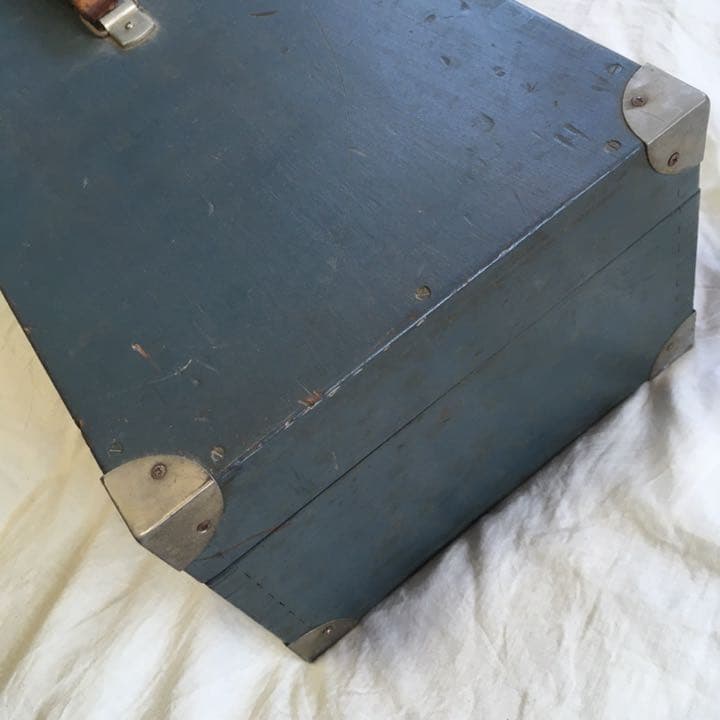 警察 鑑識課 木箱 警察グッズ 昭和