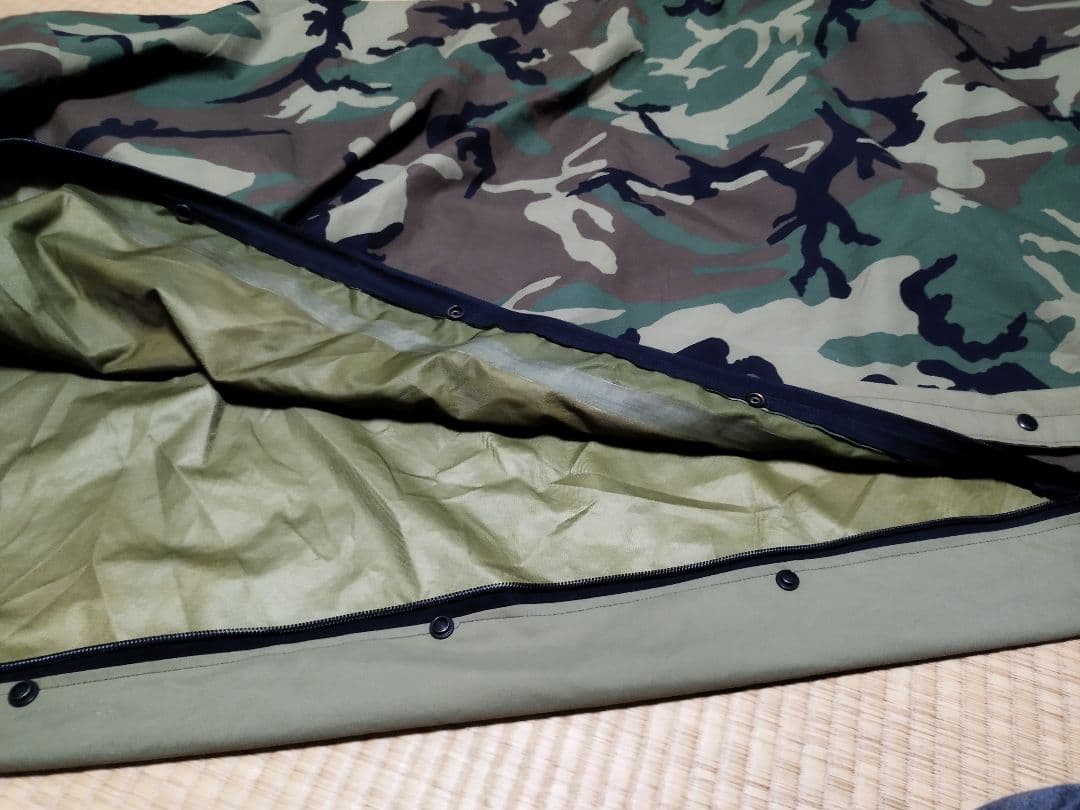 (5082)USMC.ウッドランドカモBIVYカバーGORE-TEX 米軍実物