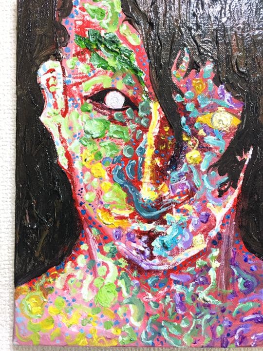 才能　絵　絵画　原画　油絵　雑貨　インテリア　おしゃれ　アート　モダン　抽象画