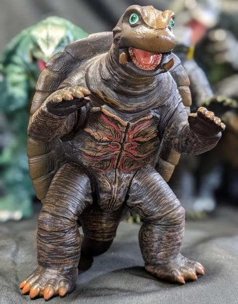 昭和～平成ガメラ＆登場怪獣（バンダイ）＆ビッグサイズソフビ他１７体セット＋３