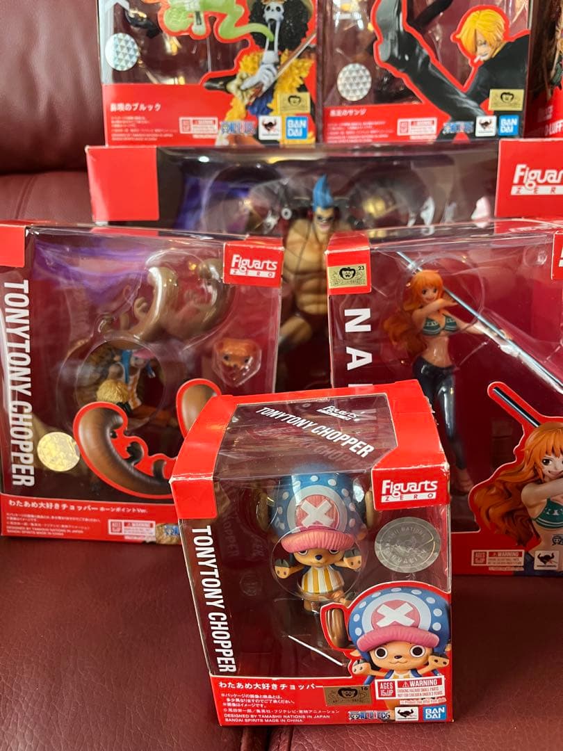 ONE PIECE フィギュアーツZERO 20周年記念　麦わらの一味全種セット