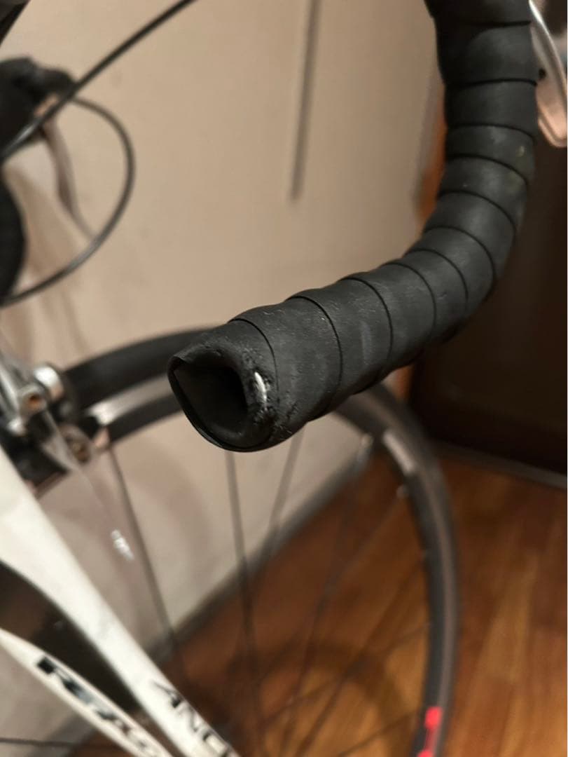 ANCHOR ロードバイク ホワイト/ブルー　引き取り限定