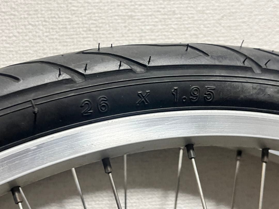 ビンテージ、オールドMTB等に26インチ完組ホイール 2本セット