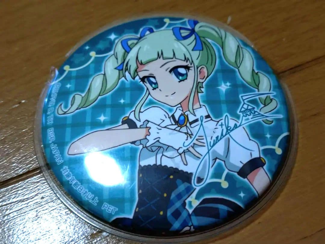 アイカツ　藤堂ユリカ　缶バッジ　セガナムコ限定