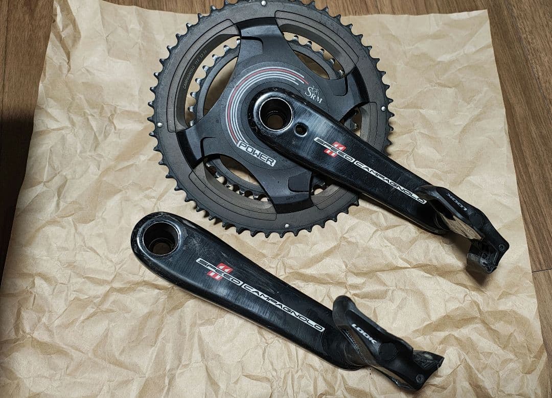 SRM カンパ SUPER RECORD クランクセット ウルトラトルク