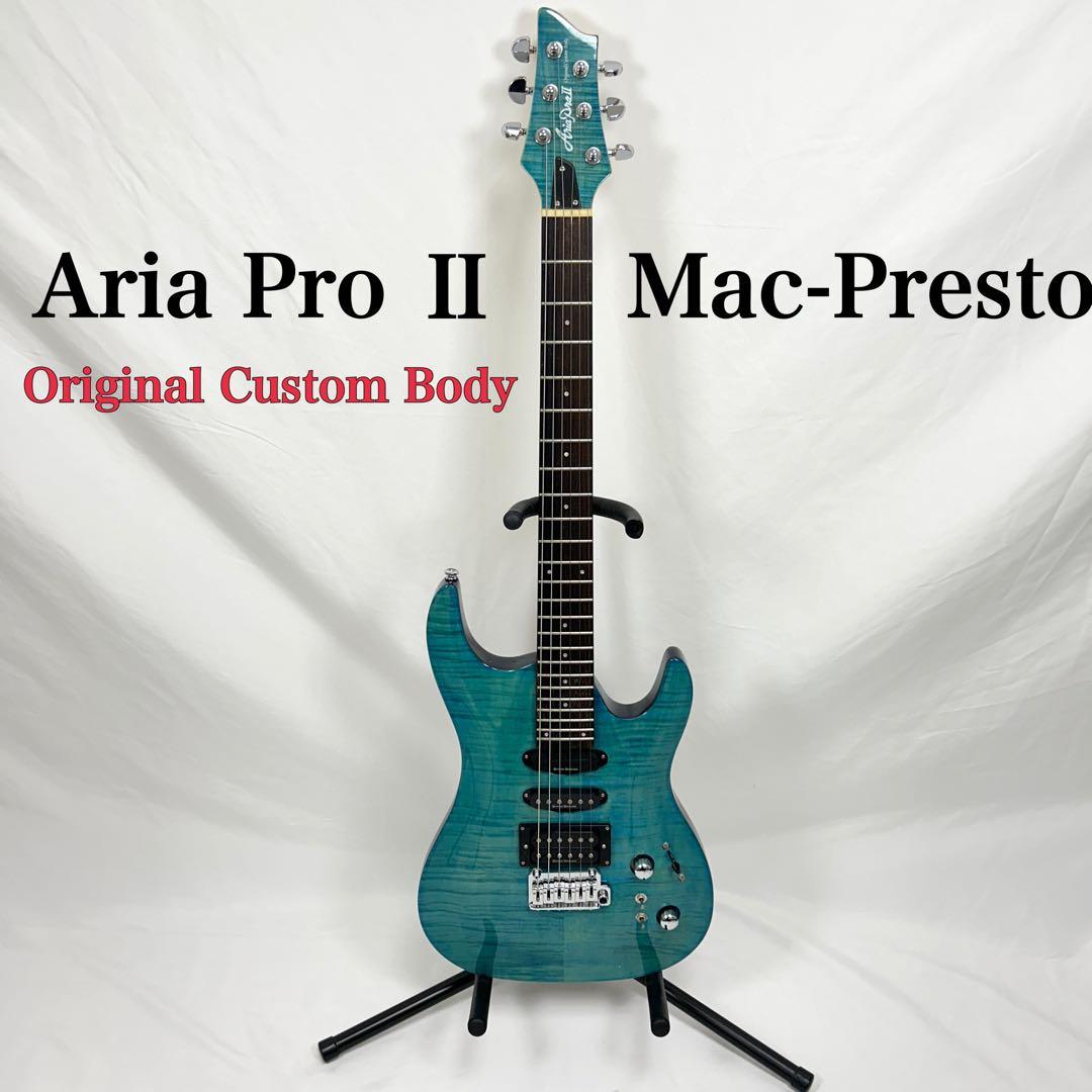 【良品】 Aria Pro Ⅱ アリアプロ2 Mac-Presto エレキギター
