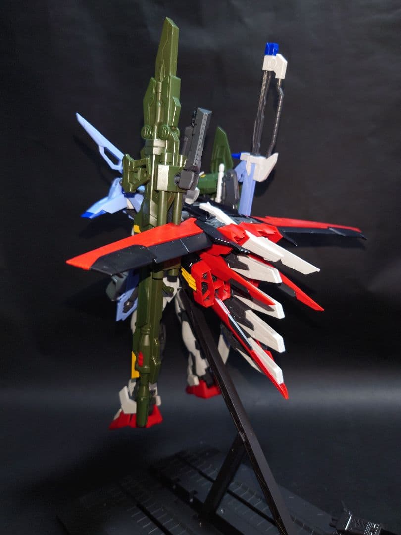 mg パーフェクトストライクガンダム グランドスラム装備型 パチ組 素組み