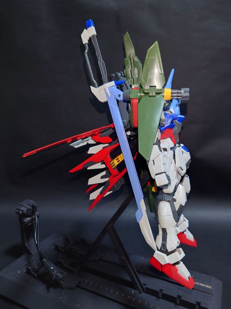 mg パーフェクトストライクガンダム グランドスラム装備型 パチ組 素組み