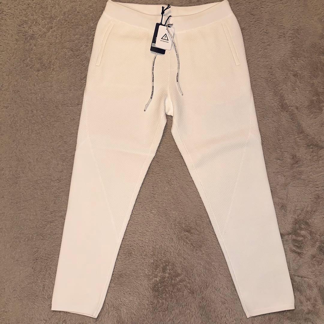 muta★モールディングジャガードニットスラックス★XL