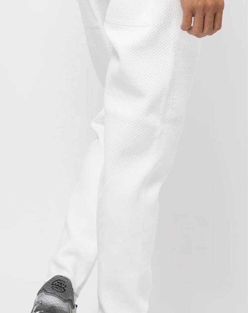 muta★モールディングジャガードニットスラックス★XL