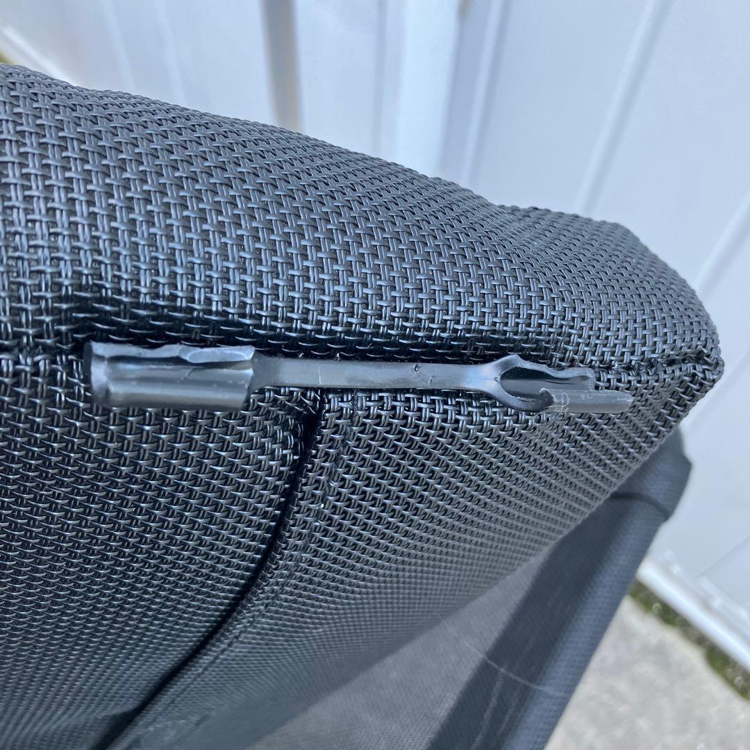 コールマン　リクライニング　メッシュチェア　ブラック　本体重量8.8Kg