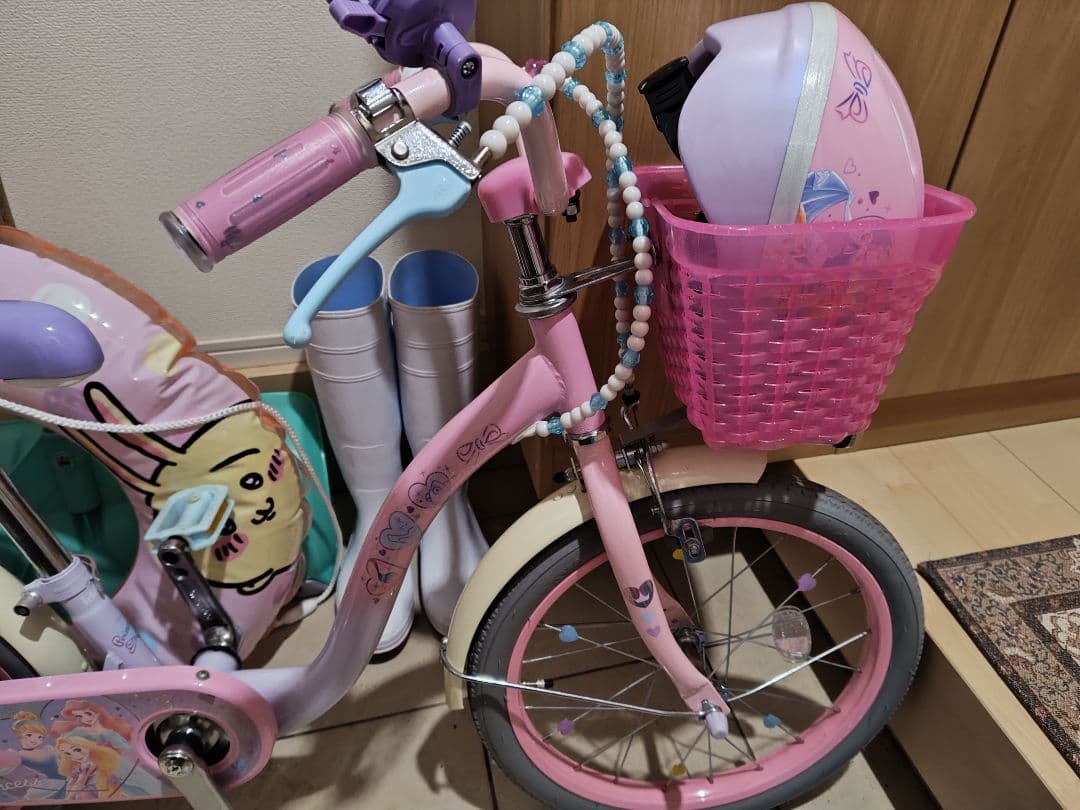 プリンセスデザイン幼児用自転車16インチ