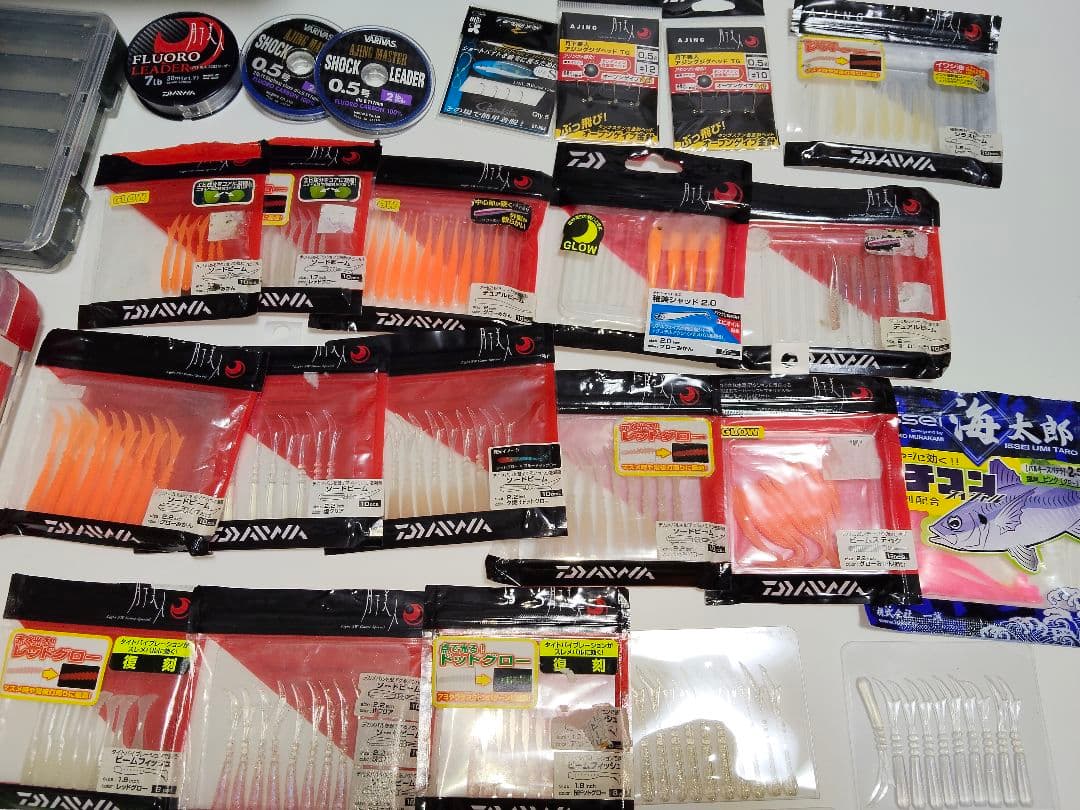 ライトソルト引退セット　ワーム　月下美人