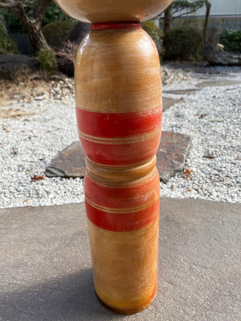 伝統こけし　新山左京　弥治郎　こけし　アンティーク　高さ60cm