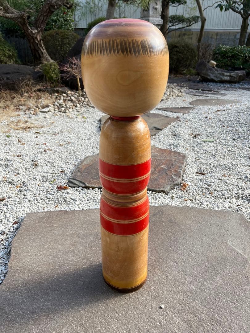 伝統こけし　新山左京　弥治郎　こけし　アンティーク　高さ60cm