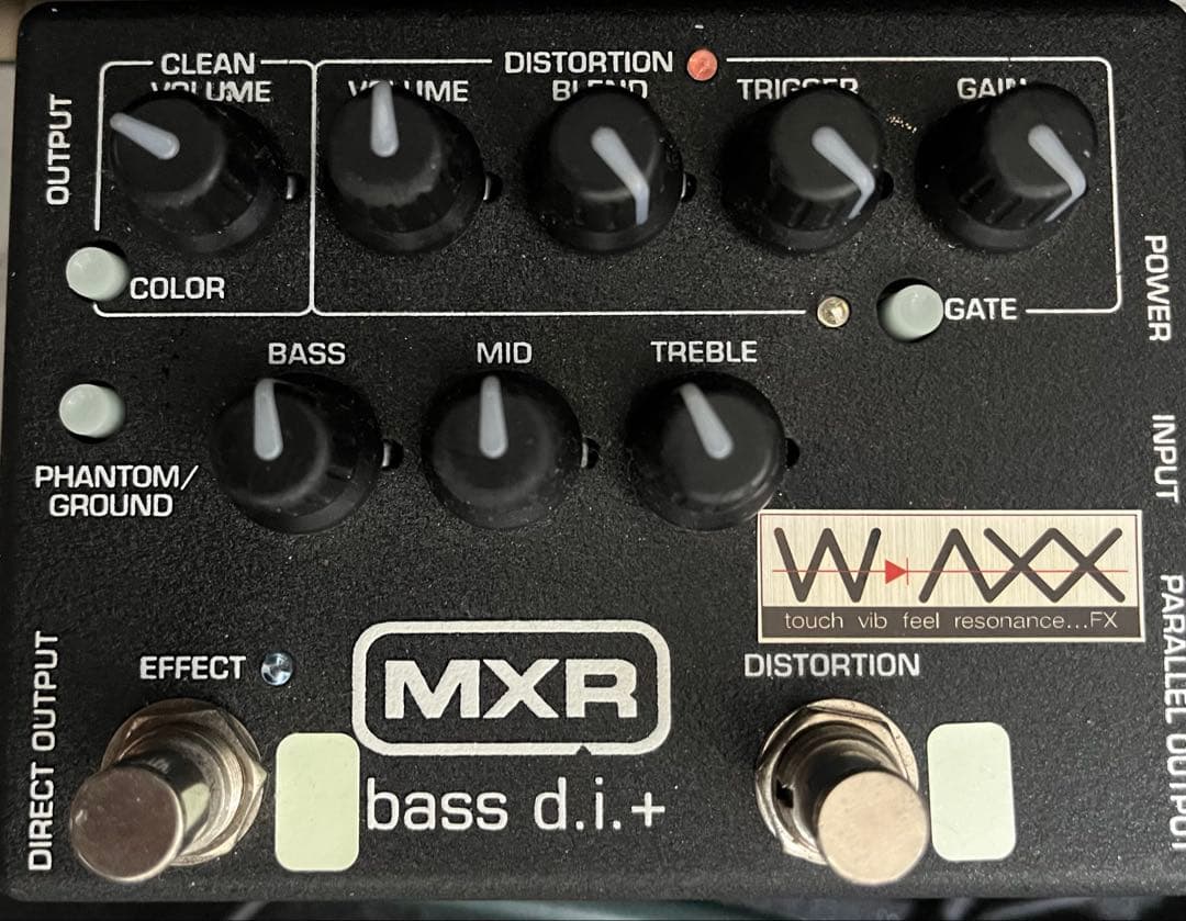 ベース MXR M-80 bass d.i. + waxx mod
