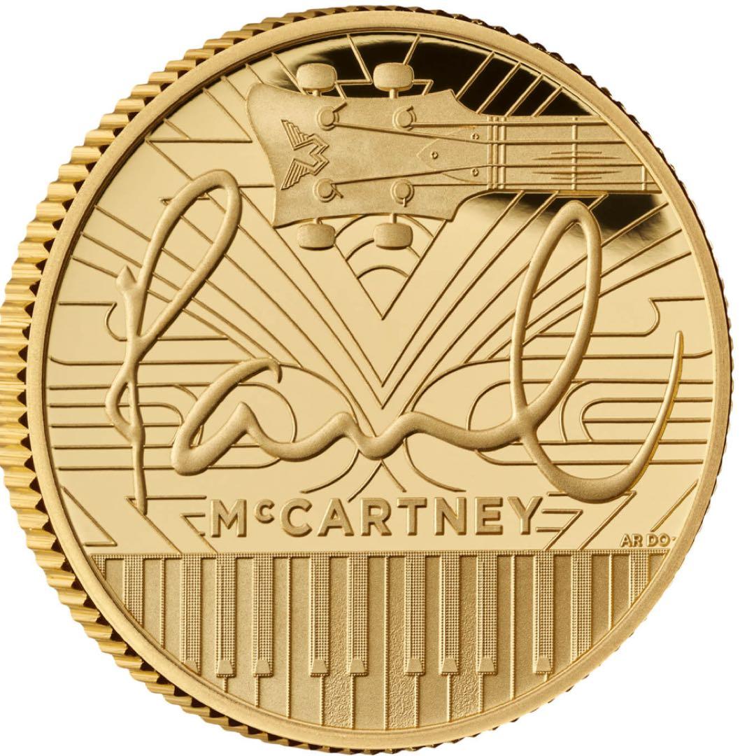 最安値ポール・マッカートニー575枚限定25ポンドレア金貨★純金ビートルズ