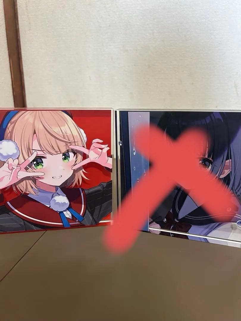 しぐれうい　アクリルブロック　ピス