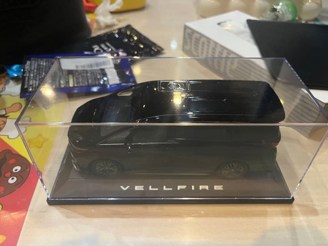 非売品！VELLFIRE 1/43スケールモデルカー 黒